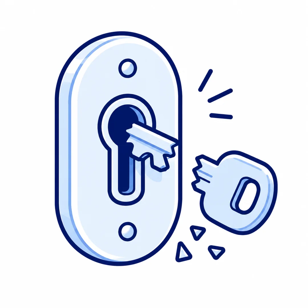 Ouverture de porte fermée à clé